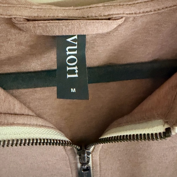 Vuori Heathered Pink Hoodie Size M - Picture 4 of 6